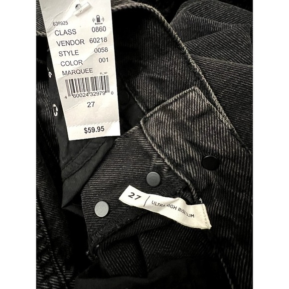 PacSun Black High Rise Distressed Jeans - Picture 4 of 6